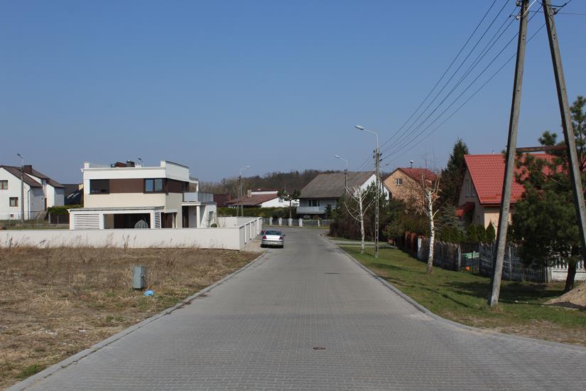 deszczową: długość odcinka ulicy