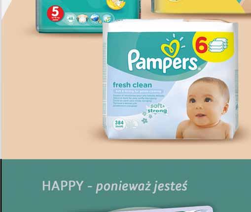 PAMPERS CHUSTECZKI NAWILŻANE 6