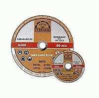 5 x 22.2 25 3,04 2102230180 230 x 1.8 x 22.2 25 3,43 * bardzo dobry stosunek ceny do jakości 2102230200 230 x 2.0 x 22.2 25 3,43 * duży asortyment dobra oferta do sklepów 2102230250 230 x 2.5 x 22.2 25 3,68 * wyższa jakość niż większość tańszych tarcz DO CIĘCIA: (wypukłe kształt T42) Symbol EAN Wymiary (mm) Opak.