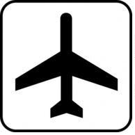transport by plane.