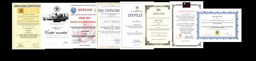 Wyższego i Nauki Monojonowe złoto (Au100) Grand Prize (AEI 2012), Special Prize (IWIS 2012), Złoty Medal z Wyróżnieniem Jury, Puchar, Żłoty Medal i Dyplomy z Teheranu, Medale i Dyplomy z Rosji,