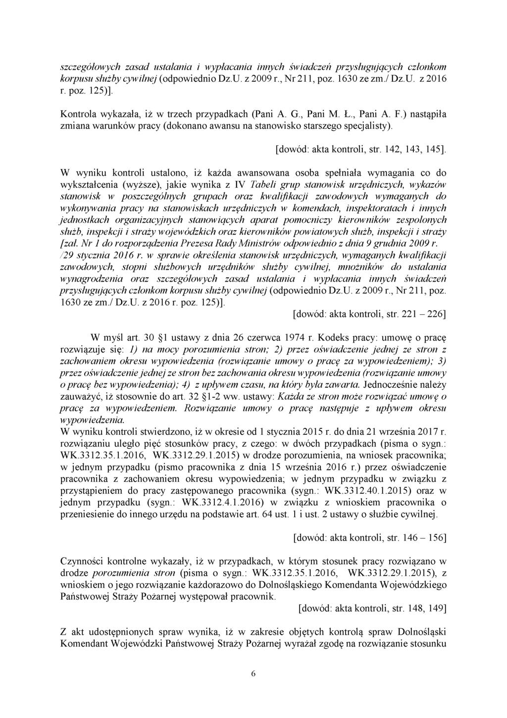 szczegółowych zasad ustalania i wypłacania innych świadczeń przysługujących członkom korpusu służby cywilnej (odpowiednio Dz.U. z 2009 r., Nr 211, poz. 1630 ze zm./ Dz.U. z 2016 r. poz. 125)].