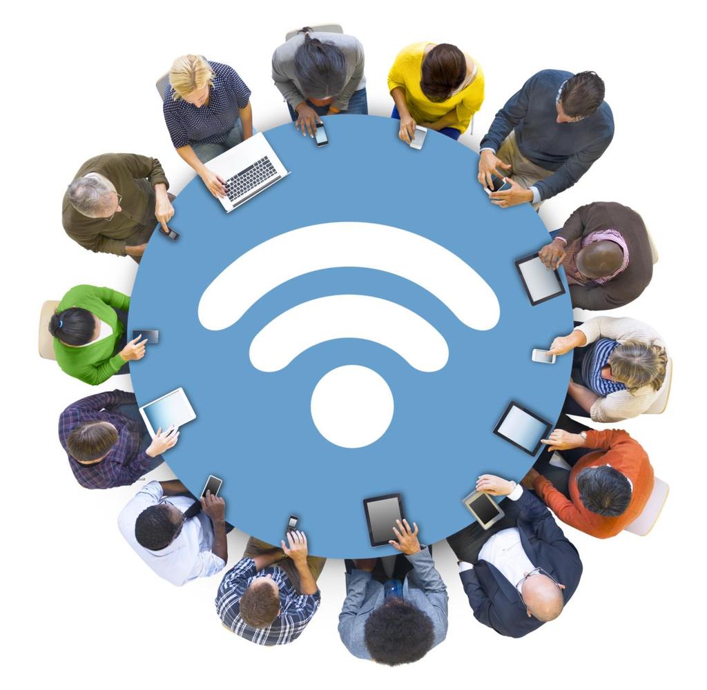 1 Streszczenie badania Znajomość technologii WLAN jest powszechna, ale taka sieć jest stosowana w sposób mocno ograniczony ( wyspy WLAN ).