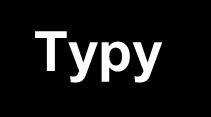 Typy 6 TYP jest zdefiniowany przez zbiór przyporządkowanych mu wartości TYPY predefiniowane (najważniejsze) int - podzbiór liczb całkowitych: -2147483648.