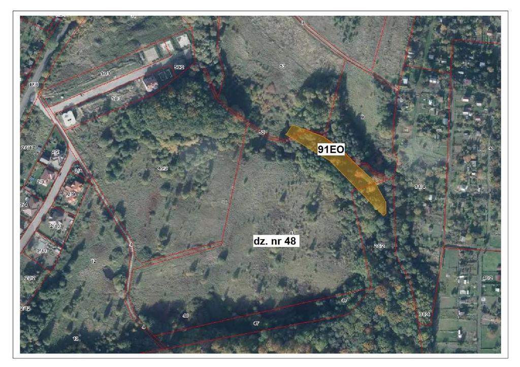Poglądowa mapa lokalizacji siedliska