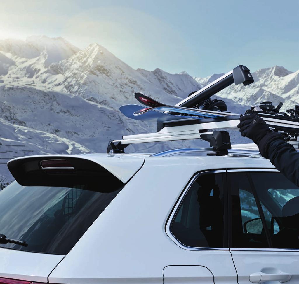 [ Akcesoria transportowe ] Golf 7 Hb BELKI BAGAŻNIKA DACHOWEGO System bazowy dla wszystkich przystawek (np. uchwyty na rowery, na deskę snowboardową i bagażnik dachowy typu box).