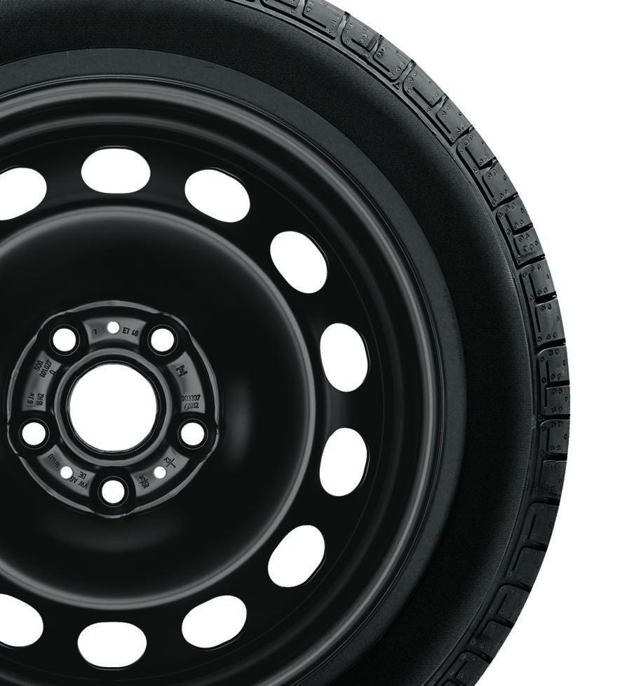 KOMPLETNE KOŁA ZIMOWE Z OBRĘCZAMI STALOWYMI up!, up! GP 14" Felga: stalowa 5,0J x 14 ET 35 Opona: Semperit Master-Grip 2 165/70 R14 81T Nr art.