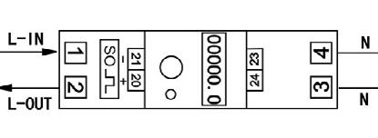 DZT 1-fazowe 2-modułowe DZT 1-fazowe 2-modułowe Licznik DZT6005 jest licznikiem 1-fazowym o budowie 2-modułowej przystosowanym do montażu na szynie TH35.