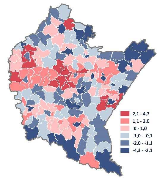 Wiemy dużo Poziom rozwoju i dynamika Przyjazdy do pracy Czas dojazdu komunikacją zbiorową