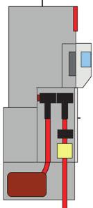 500 412 560 600 Pole pomiarowe dostawiane W pełnym zakresie napięć (do 24 kv) dostępne jest pole pomiarowe przejściowe zawierające przekładniki prądowe i napięciowe w wykonaniu wsporczym.