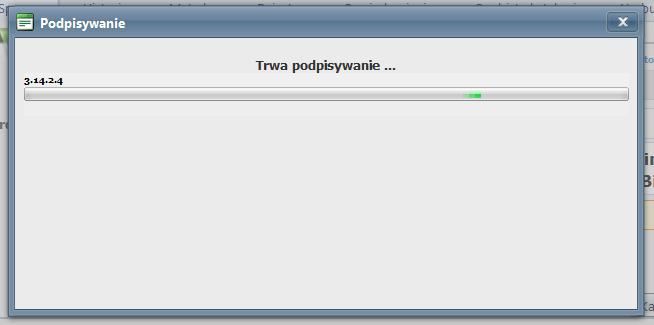 Po czym zostanie uruchumiona aplikacja umożliwiająca podpisanie