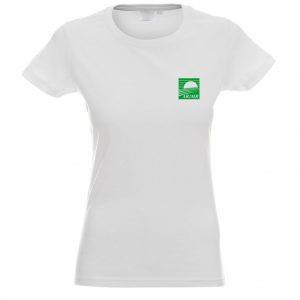 z przodu: logo Wydziału wielkości 10cm:10cm umiejscowione na piersi. z tyłu: AKADEMIA WOJSK LĄDOWYCH imienia generała Tadeusza Kościuszki Pkt.
