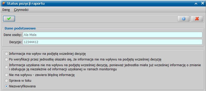 PESEL występuje zamiennie z numerem dkumentu tżsamści, gdyż ZUS w swim raprcie ujmuje zawsze jedną z tych infrmacji, czyli alb PESEL, alb numer dkumentu, nigdy bie.