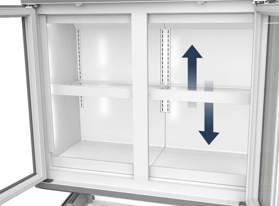 Freezer Top Na wysokości oczu większy obrót dzięki perfekcyjnej ekspozycji towaru Freezer Top od Liebherr to zupełnie nowy wymiar mrożenia.