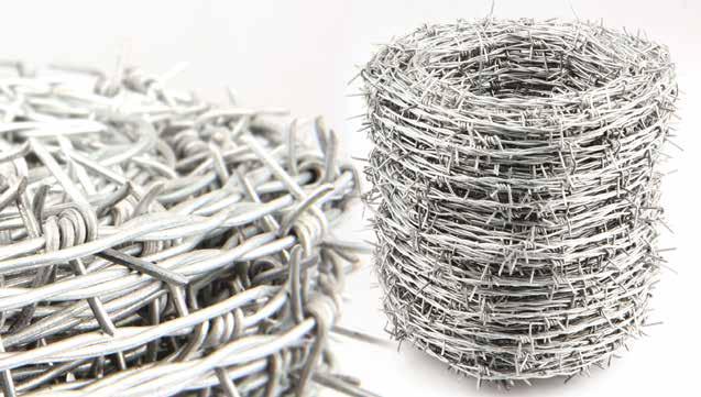 89 / RAZOR WIRE - CONCERTINA FULL RANGE ON PAGE 89 / SCHNEIDEN DRAHT CONCERTINA VOLLES ANGEBOT SEITE 89 *DRUT POWLEKANY: rdzeń 1,65mm/2,50mm po powleczeniu, kolec 1,40mm/2,00mm po powleczeniu.