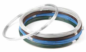 22 DRUT NACIĄGOWY TENSION WIRE >> SPANNDRAHT NAZWA /NAME / MATERIAL BEZEICHNUNG / WERKSTOFF WYMIAR/ DIMENSION/ MAß CENA ZŁ/MB PRICE EUR/M PREIS / M ILOŚĆ W