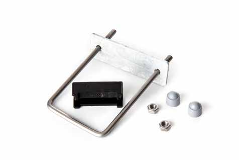 62 OBEJMA STRZEMIENNA TYP C U-BOLT CLAMP TYP C >> U-BÜGELSCHELLE TYP C NAZWA / NAME / MATERIAL BEZEICHNUNG