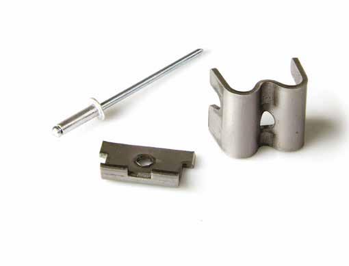 82 ŁĄCZNIK PANELI TYP W1 PANEL CLIP TYPE W1 >> VERBINDER FÜR PANEELE TYP W1 18mm