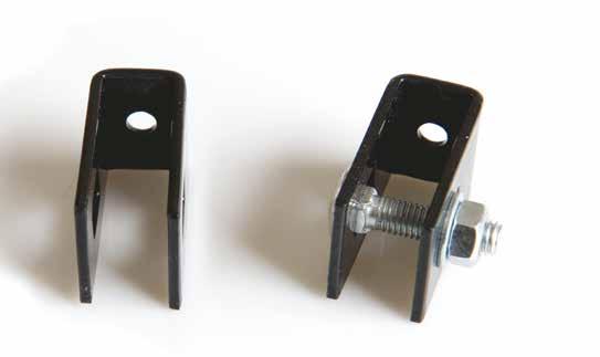 98 KLAMRA MONTAŻOWA DO OGRODZEŃ KUTYCH DLA TRALKI: A 12mm-15mm, B 18mm-20mm ASSEMBLY CLIP BRACKET FOR FORGED FENCING