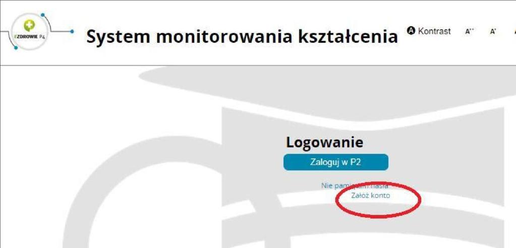 ETAP 2 Wypełnij wniosek o założenie konta użytkownika.