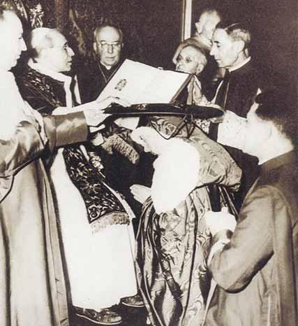 21 czerwca 1963 Wziął udział w konklawe, które wybrało Ojca Świętego Pawła VI.