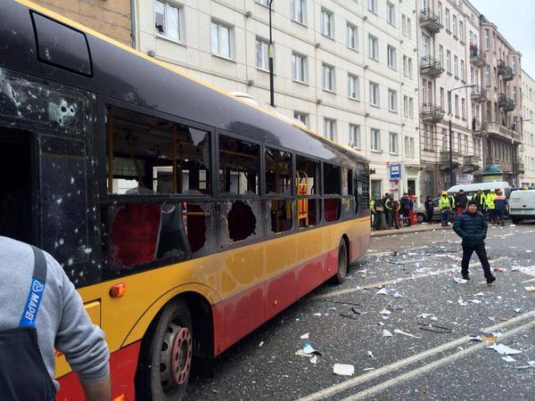 W wyniku wybuchu butli z gazem uszkodzeniu uległ budynek oraz