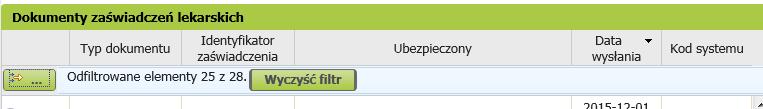 Podanie odpowiedniego warunku pozwoli na odnalezienie dokumentów np.