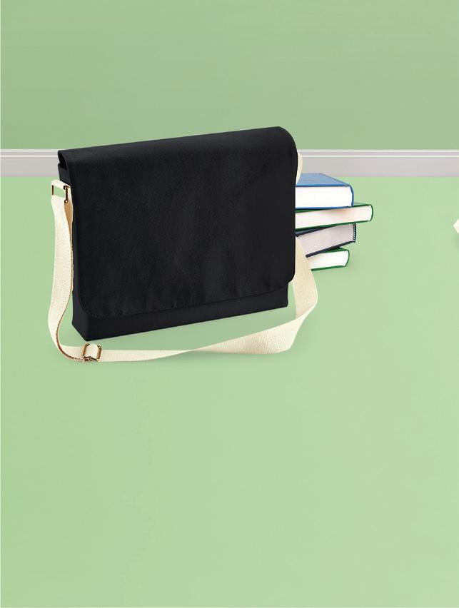 Idealne na tu i tam Koledzy ze szkolnej ławki W464 Torba Kurierska Fairtrade Cotton Canvas 100% Bawełna płócienna (Fairtrade) - 407 g/m2 Bawełna ekologiczna Posiada certyfikat Fairtrade Klasyczny