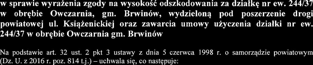 Uchwała Nr.{?fŚ:.../(gg