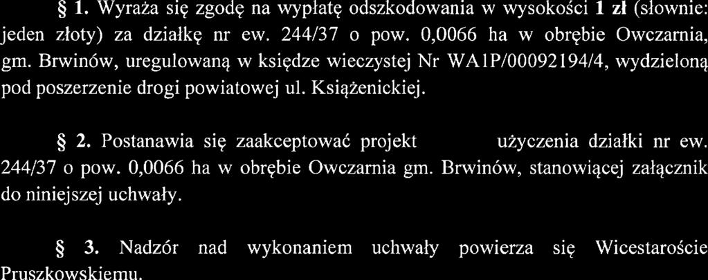 działki nr ew. 244/37 o pow.