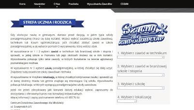 Którą szkołę kształcącą zawodowo wybrać? Za pomocą Wyszukiwarki zawodów CDZdM OGiRPAP możesz znaleźć szkołę branżową albo technikum z terenu aglomeracji poznańskiej. Wyszukiwarki szukaj tutaj: www.