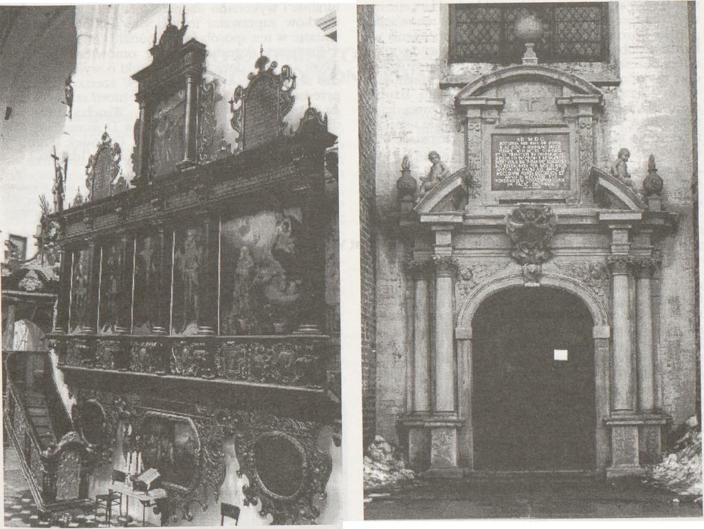 Marxen-Wolska, Konserwacja malowideł ściennych z XVI w. w prezbiterium katedry w Oliwie, Ochrona Zabytków, 1964, nr 1, s. 47 i n. Konserwacja ww.