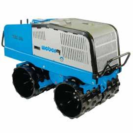 TECHNIKA ZAGĘSZCZANIA COMPATROL CCD 2.0 System pomiaru stopnia zagęszczenia Standard - Rozrusznik elektryczny. - Stacyjka z blokadą błędu uruchamiania. - Licznik motogodzin.