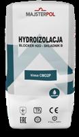 POZOSTAŁE Blocker H2O Hydroizolacja Dwuskładnikowa Zastosowanie hydroizolacji BLOCKER H2O Hydroizolacja jest dwuskładnikową izolacją