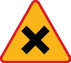 Umieszczona pod znakiem ostrzegawczym tabliczka T-3 oznacza koniec takiego odcinka. A-1 niebezpieczny zakręt w prawo ostrzega o niebezpiecznym zakręcie w kierunku wskazanym na znaku.