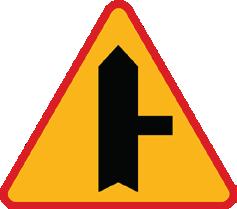 Umieszczona pod znakiem A-3 lub A-4 tabliczka T-4 wskazuje liczbę zakrętów większą niż dwa. Umieszczona pod znakiem A-3 lub A-4 tabliczka T-5 wskazuje początek drogi krętej.