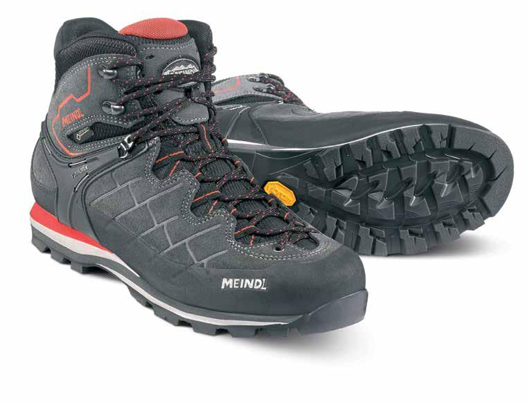 20 I MOUNTAINEERING & HIKING Light Trekking Lekkość, stabilność, technika Mankiet cholewki Freeflex Modele z serii Light Trekking są bardzo lekkie, wytrzymałe oraz charakteryzują się dobrą