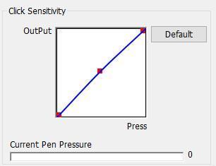 2. "Click Sensitivity" i "Current Pen Pressure" Możesz dostosować czułość nacisku "OutPut"(wydajność) oraz "press"(nacisk) 3. "Current Screen" Star 06 możesz działać z jednym lub dwoma monitorami.