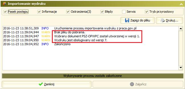 Kod dokumentu Min.