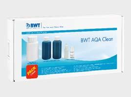 DEZYNFEKCJA ŻYWICY JONOWYMIENNEJ ZMIĘKCZACZY Czyszczenie i dezynfekcja żywicy jonowymiennej zmiękczaczy bez funkcji BIO BWT AQA Clean DT Zestaw do konserwacji zmiękczaczy domowych zapewniający ich