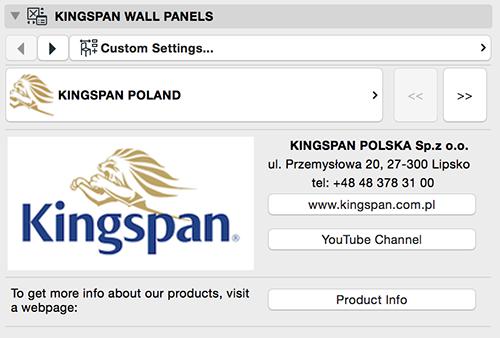 6. WSTAWIANIE DO PROJEKTU OBIEKTU PŁYT WARSTWOWYCH KINGSPAN 6.1. Narysuj łańcuch ścian referencyjnych zgodnie ze specyfiką projektu. 6.2.