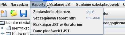 sio, to moŝna wykorzystać plik po eksporcie (plik wyeksportowany do jednostki prowadzącej z rozszerzeniem.