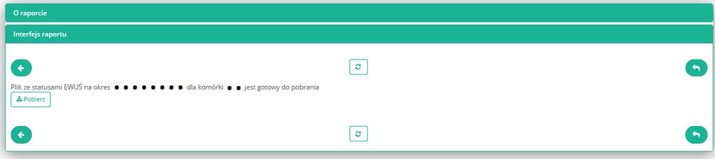 ewuś na potrzeby NFZ W kryteriach wyboru tego raportu wskazujemy: - zakres datowy - komórkę Rys. 18 Rys.