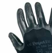 poliuretanem w kolorze szarym 6-11 24 4 1 2 1 24 002 51 Perfect Poly Black Poliamidowe, czarne Część chwytna i końce palców pokryte