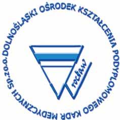 Ogłoszenia DOLNOŚLĄSKI OŚRODEK KSZTAŁCENIA PODYPLOMOWEGO KADR MEDYCZNYCH SP. Z O.O. Aleja Wiśniowa 36, 53 137 Wrocław Niech Święta Wielkiej Nocy upłyną w atmosferze radości i życzliwości, a wyjątkowy, pogodny nastrój niech pozostanie jak najdłużej.