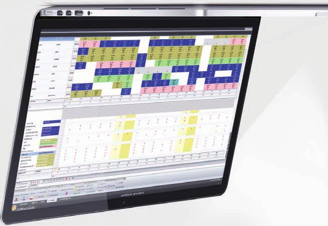 Uwzględnienie limitów godzinowych Możliwość planowania na okresy dłuższe niż miesiąc Planowanie grafików możliwe na wielu monitorach Weryfikacja dotycząca kwalifikacji