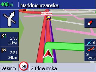 otworzyć mapę.