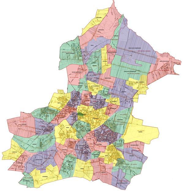 Wykonawca Konsorcjum w składzie: 8/107 Średnia wysokość terenu 170 m n.p.m. Najwyższy punkt terenu 216 m n.p.m. Najniższy punkt terenu 130 m n.p.m. Liczba ludności (zameldowani) 215653* Gęstość zaludnienia 1928 os.