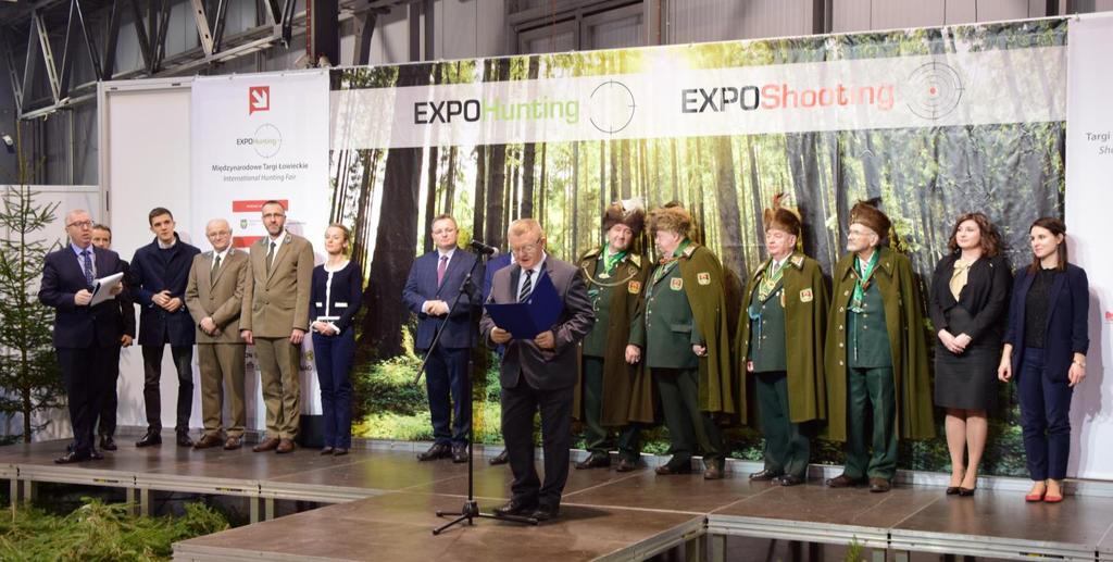 W uroczystym otwarciu Targów EXPOHunting i EXPOShooting wzięli udział znamienici goście.
