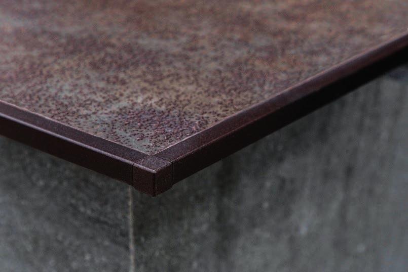 9. Neolith Iron Copper 12 mm z profilem Quadec-TSOB 10.